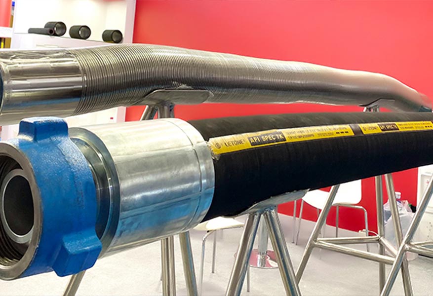 Introduction of oil drilling hose